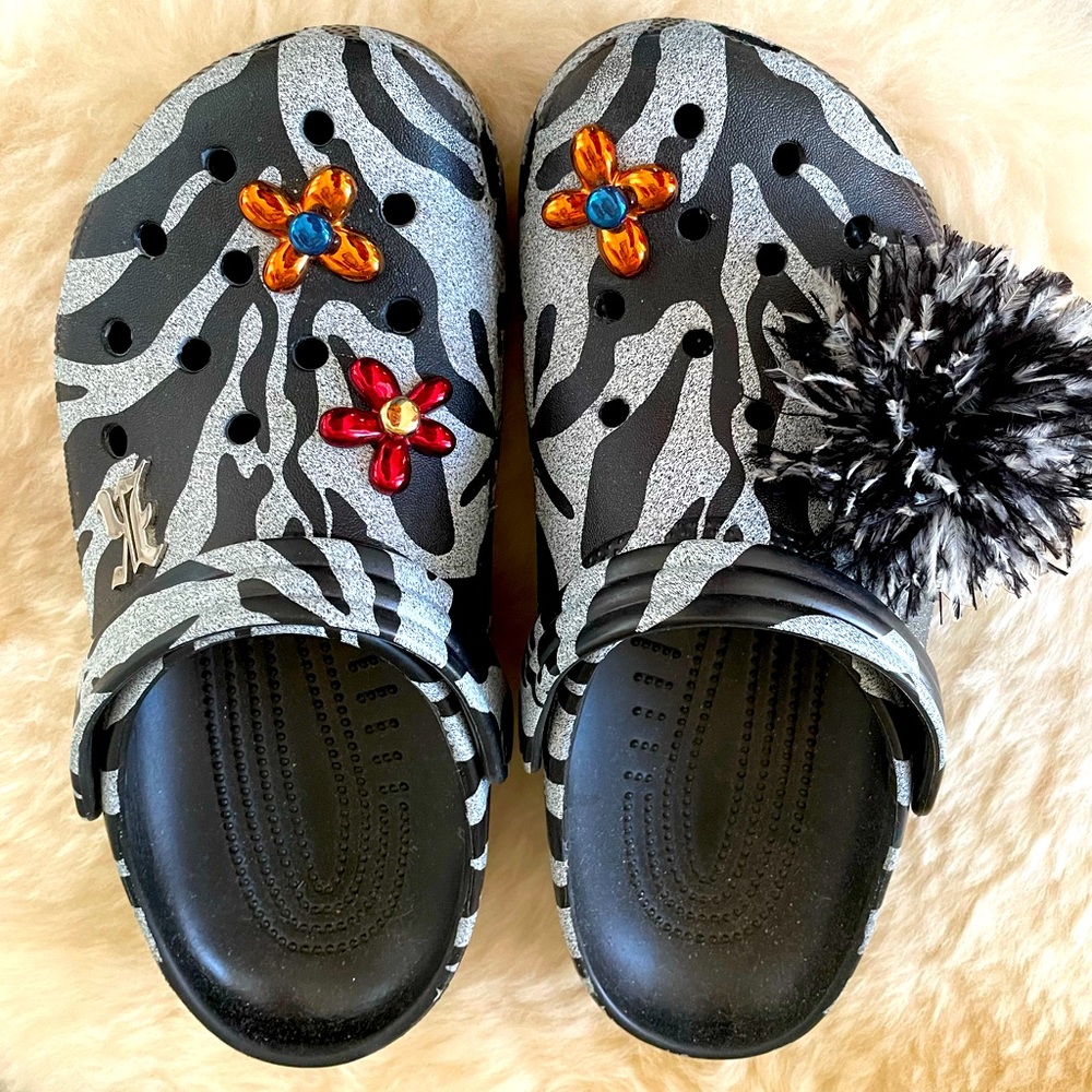 Crocs x Christopher Kane special Edition Shoes Footwear Clog M 7 W 9 Black White